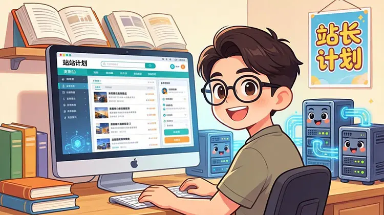 【站长计划】搭建同款盈利资源网站，自己当站长，每月多赚几千，限时优惠中！-知峰笔记