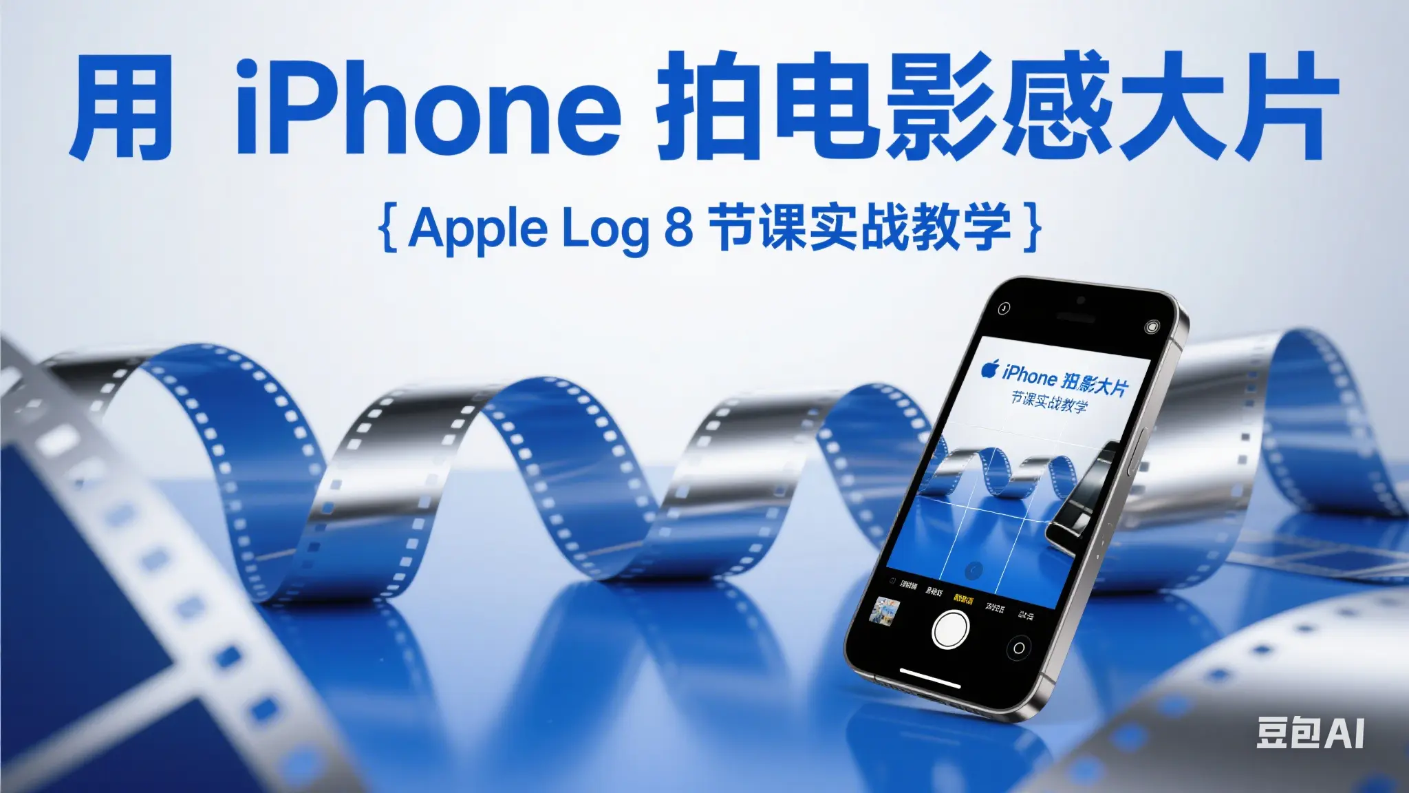 用 iPhone 拍电影感大片，Apple Log 8节课实战教学_网创工坊