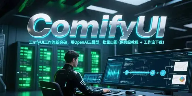 ComfyUI工作流新突破，用OpenAI三模型，批量出图(保姆级教程+工作流下载)_网创工坊