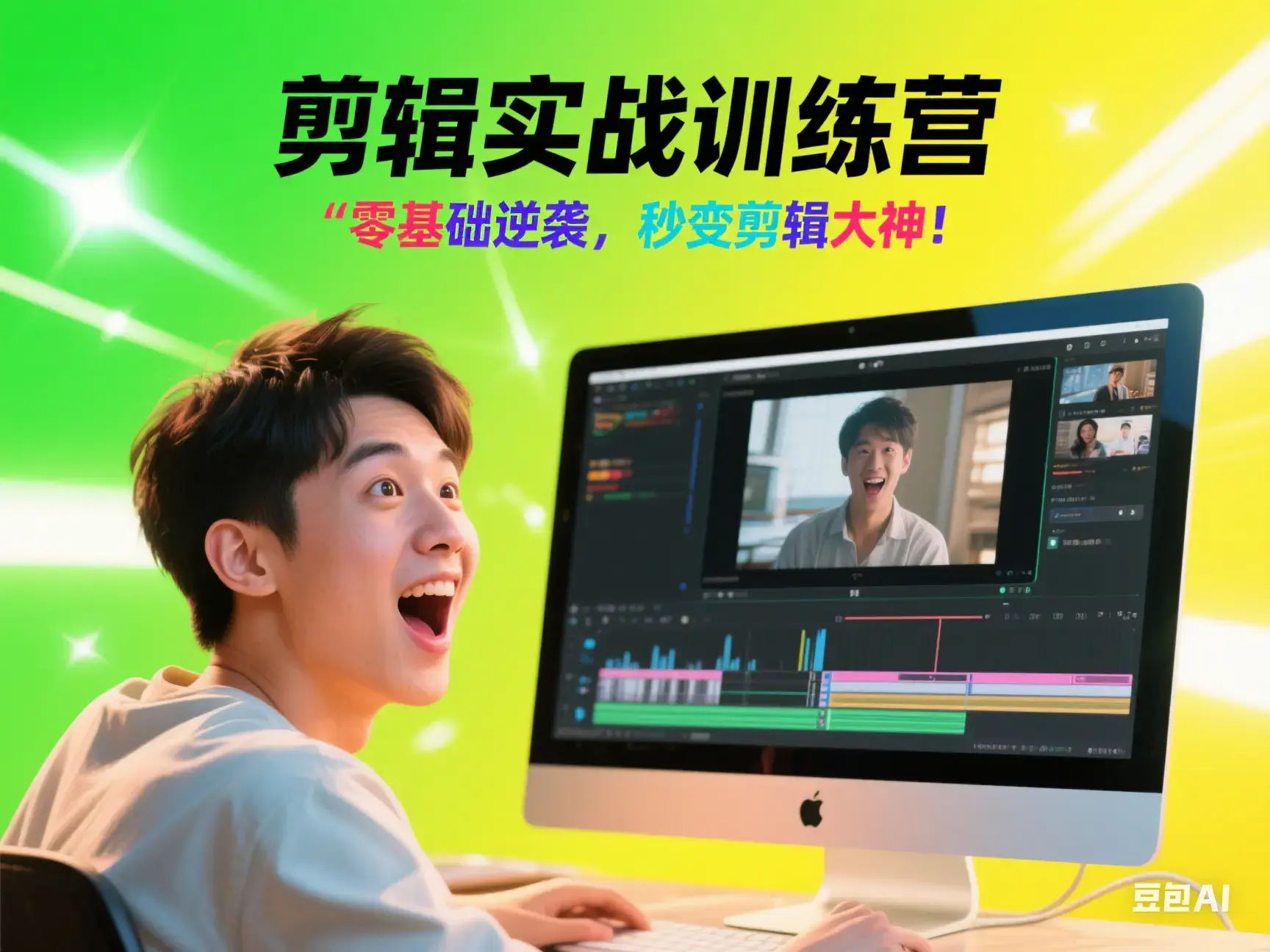 剪辑实战训练营——零基础逆袭，秒变剪辑大神！​_网创工坊
