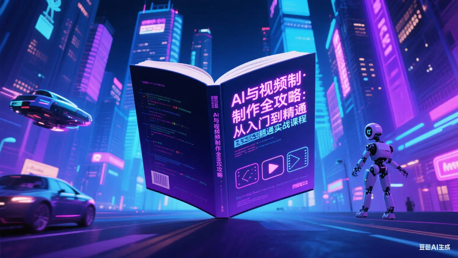 AI风向标《AI与视频制作全攻略：从入门到精通实战课程》_网创工坊
