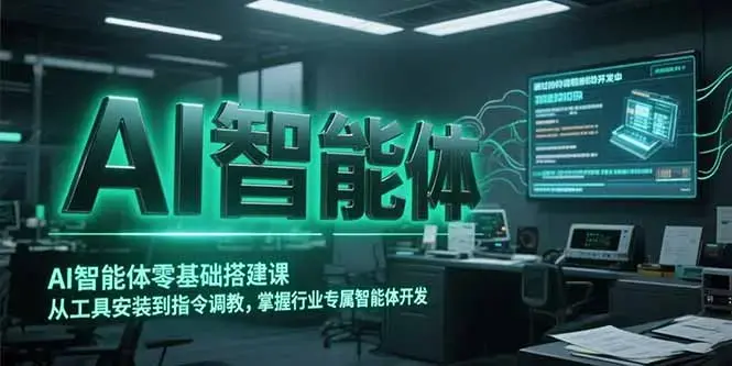 AI智能体零基础搭建课，从工具安装到指令调教，掌握行业专属智能体开发_云峰项目库