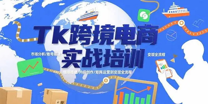 Tk跨境电商实战培训：市场分析/账号搭建/内容创作/矩阵运营到变现全流程_知峰项目库