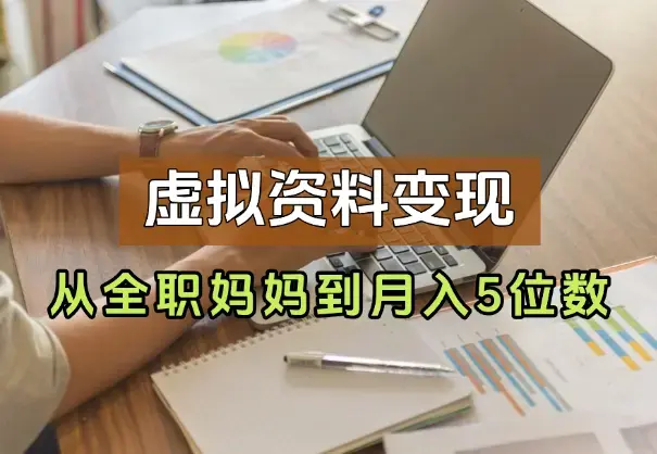 从全职妈妈到月入5位数，我靠虚拟资料打通0-1_云峰项目库