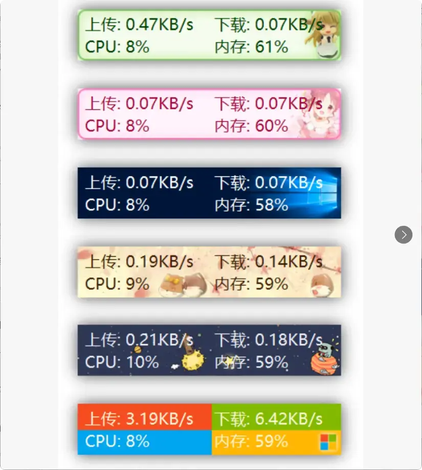 图片[4]-Windows必备！一款很实用的网速监控小工具[M066]-知峰社