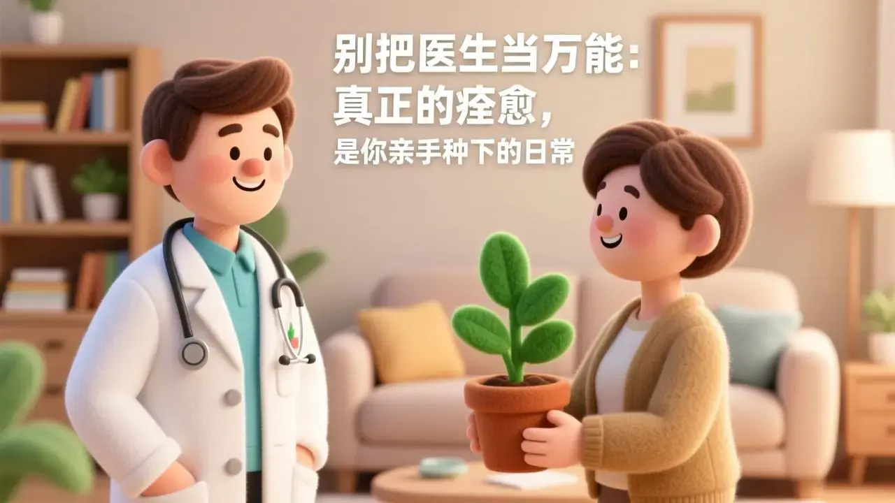 别把医生当万能：真正的痊愈，是你亲手种下的日常_轻养有术