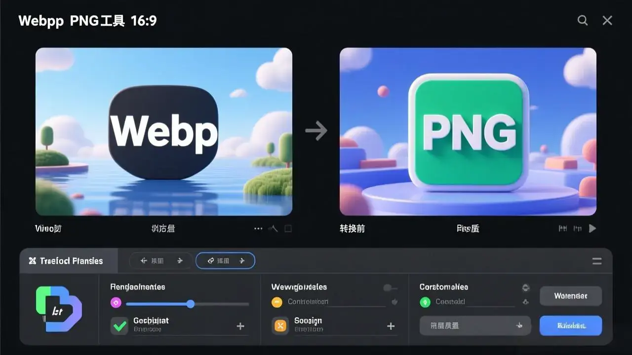 再也不用在线转换！这款WebP转PNG工具很实用，工作更高效   【M122】-知峰社