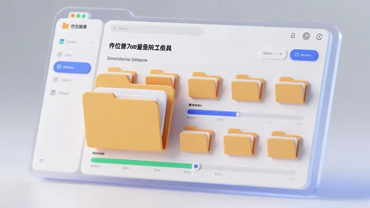 轻松整理文件！这款很小工具让你批量生成文件夹，告别手动！    【M126】-知峰社