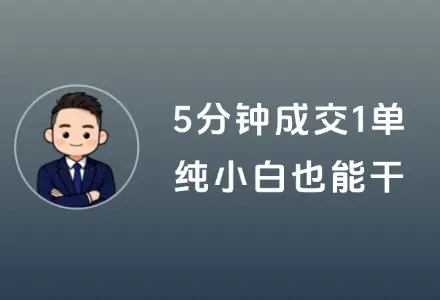 5分钟成交1单 ，教师教务资料，纯小白也能干