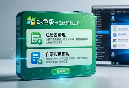 Windows必备绿色版卸载工具，支持注册表清理与自带应用卸载