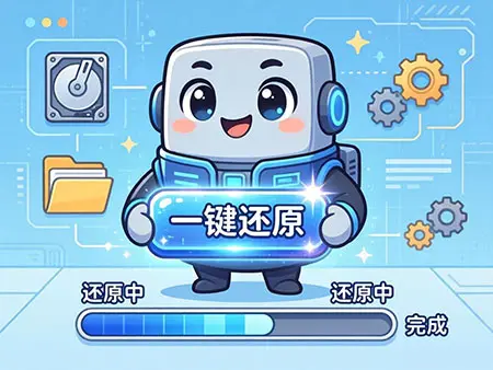 重启即净！网吧级电脑还原神器，每次开机都是全新系统，病毒木马统统清零