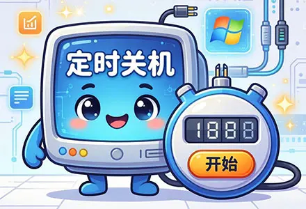 绿色纯净！Windows必备定时关机神器：免安装、无广告，一键设定自动休眠/重启