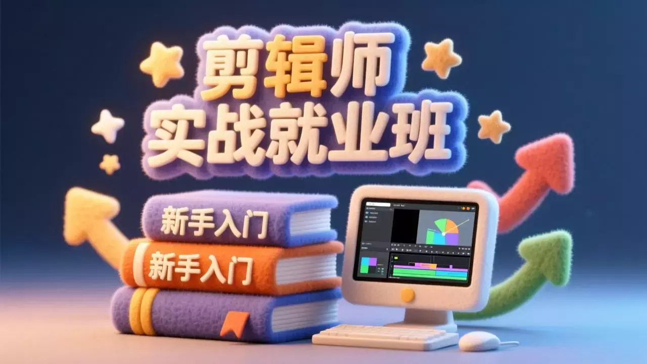 从新手到大神:剪辑师实战就业班,深度培养创作思维-知峰社