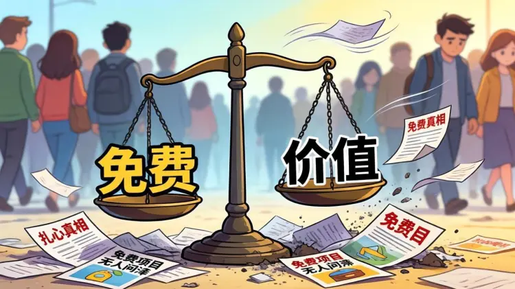 免费的项目，为什么从来没人做？说一个扎心真相-知峰笔记