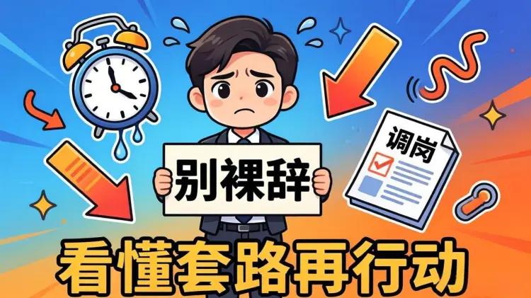 大环境下行，别轻易裸辞！看懂公司变相逼退的全套套路-知峰笔记