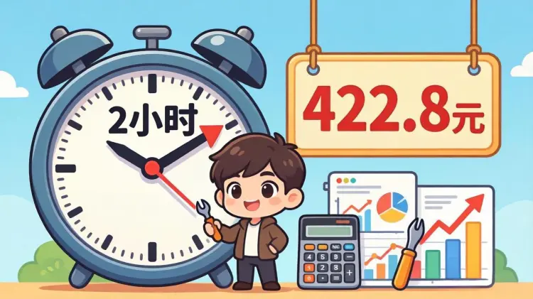 不用全职、不用内卷，每天2小时，变现422.8，轻副业才是刚需-知峰笔记