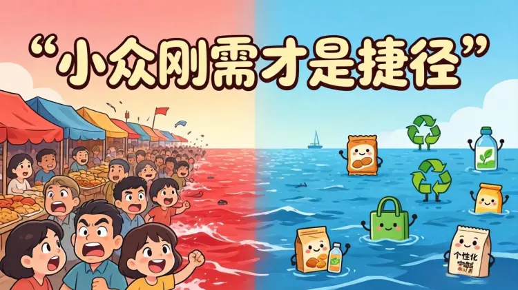 普通人别再挤红海了，小众刚需才是真正的赚钱捷径-知峰笔记
