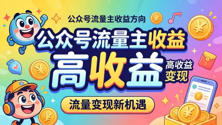 公众号贴图想吃流量主？方向选错发100条也白忙（附4个高收益方向）-知峰笔记